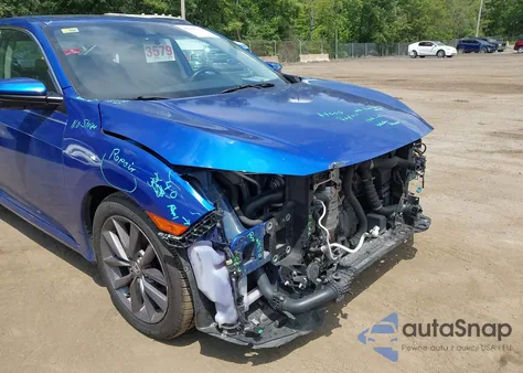 2020 Honda Civic Ex z USA, uszkodzony, nr VIN 19XFC1F37LE201155